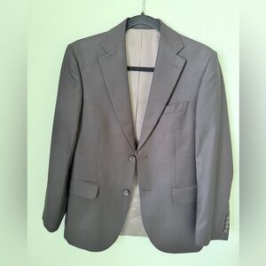 Classic Formal Men's Boy’s Suit Jacket in Chocolate Brown, size 38 R